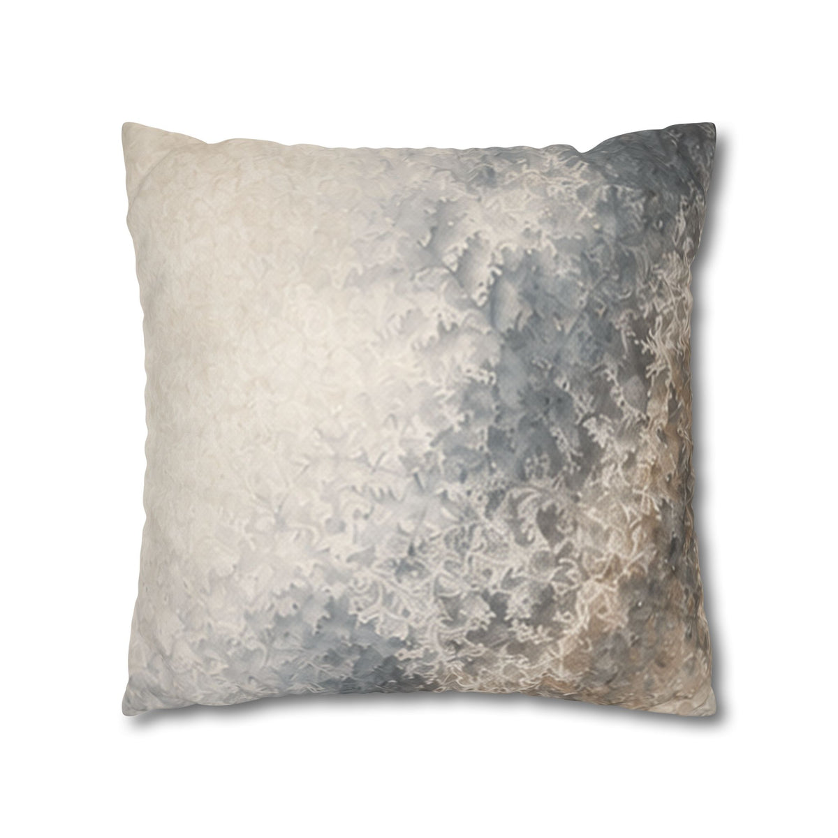 Frost Veil No. 04: Faux Suede Pillowcase
