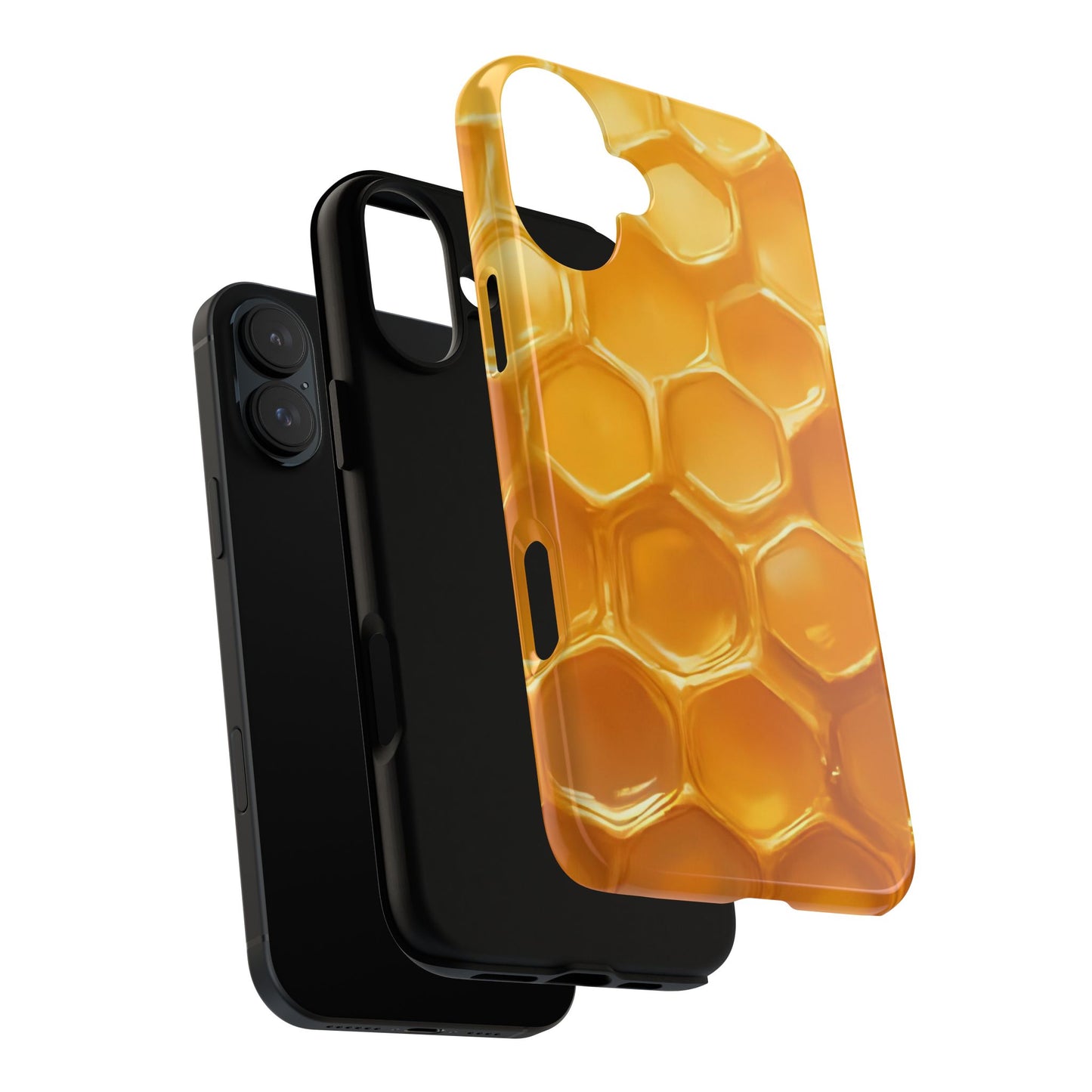 Golden Hive Case | Honeycomb-Inspired Tough Protection