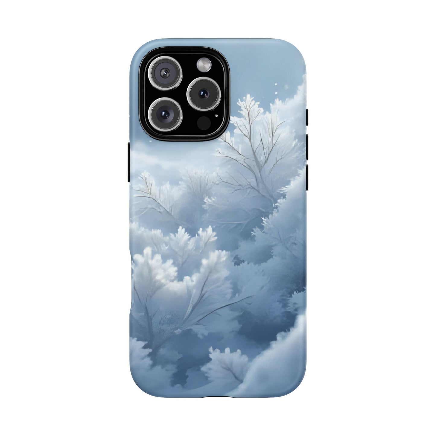 Frostglow Branch Case | Subtle Winter Beauty, Strong Everyday Protection