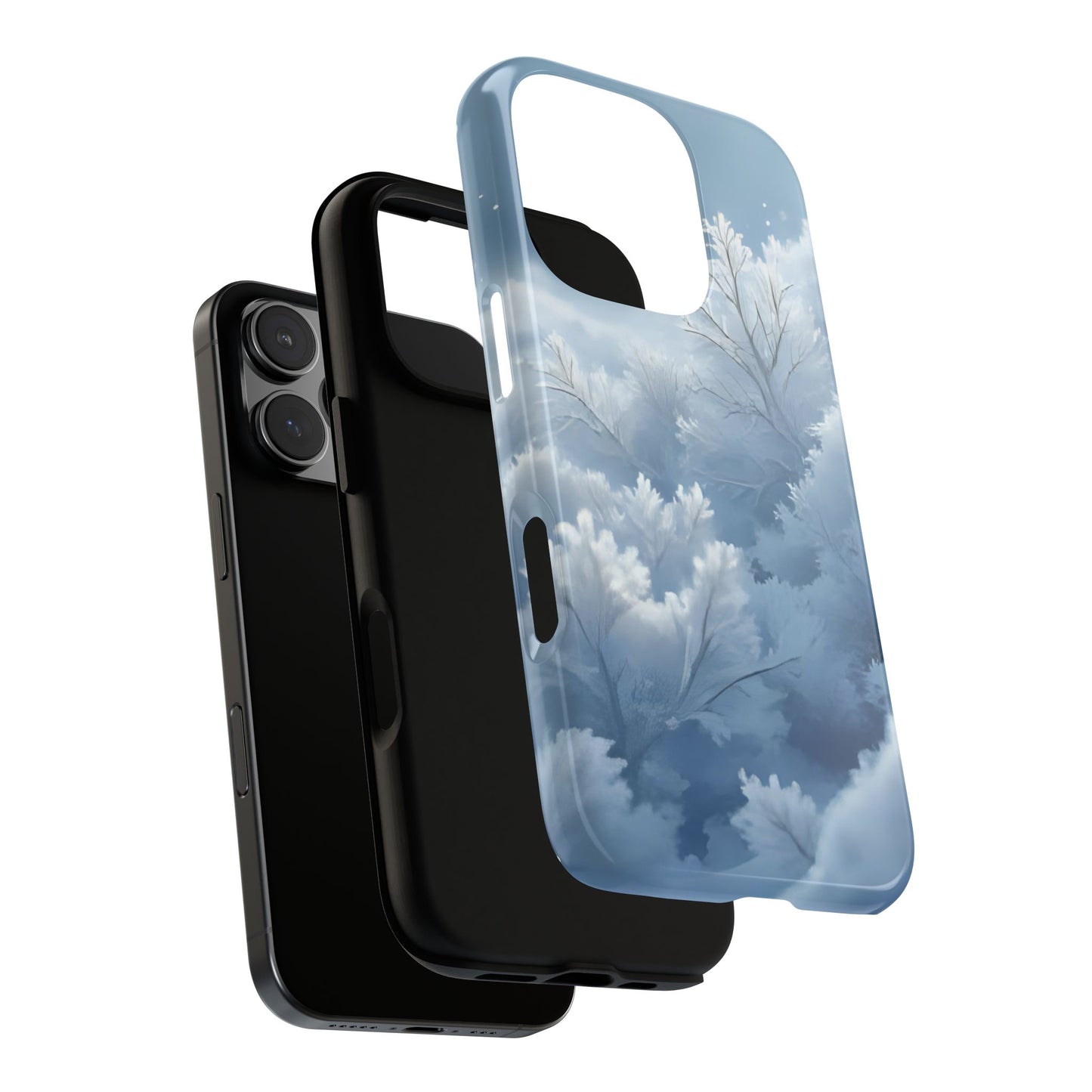 Frostglow Branch Case | Subtle Winter Beauty, Strong Everyday Protection