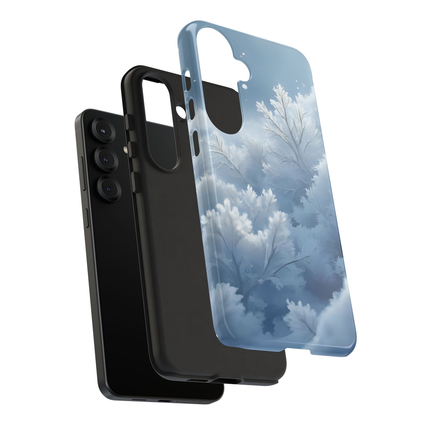 Frostglow Branch Case | Subtle Winter Beauty, Strong Everyday Protection