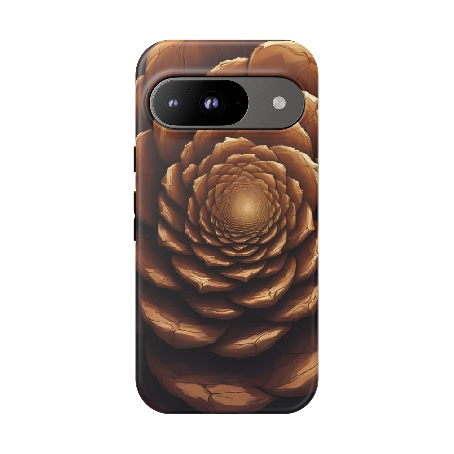 Forest Ember Case | Pinecone-Inspired Rustic Phone Protection