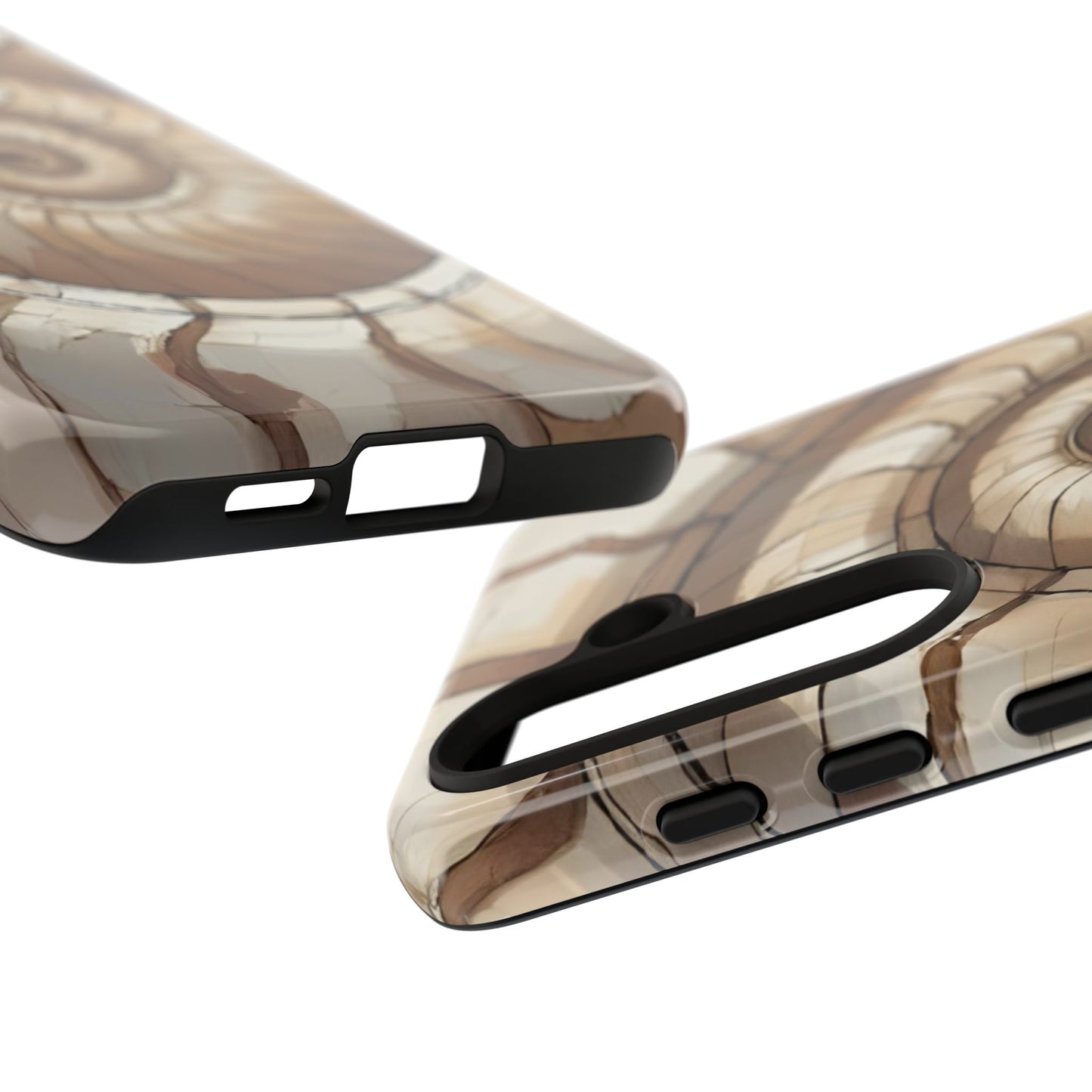 Spiral Shell Case | Ocean-Inspired Flow & Protection