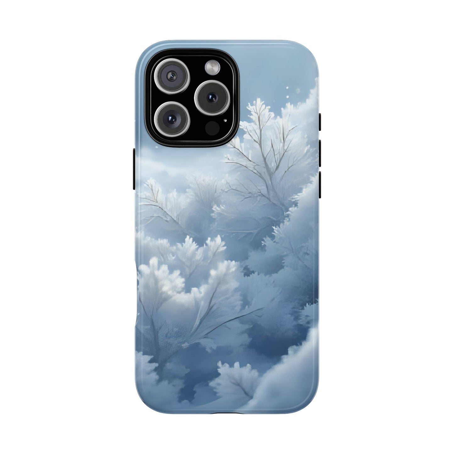 Frostglow Branch Case | Subtle Winter Beauty, Strong Everyday Protection