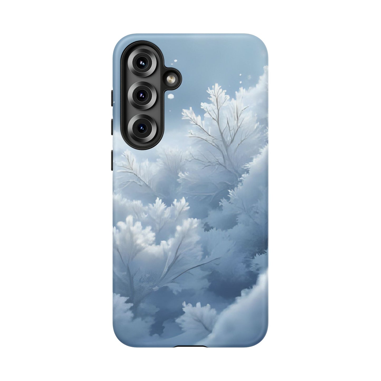 Frostglow Branch Case | Subtle Winter Beauty, Strong Everyday Protection