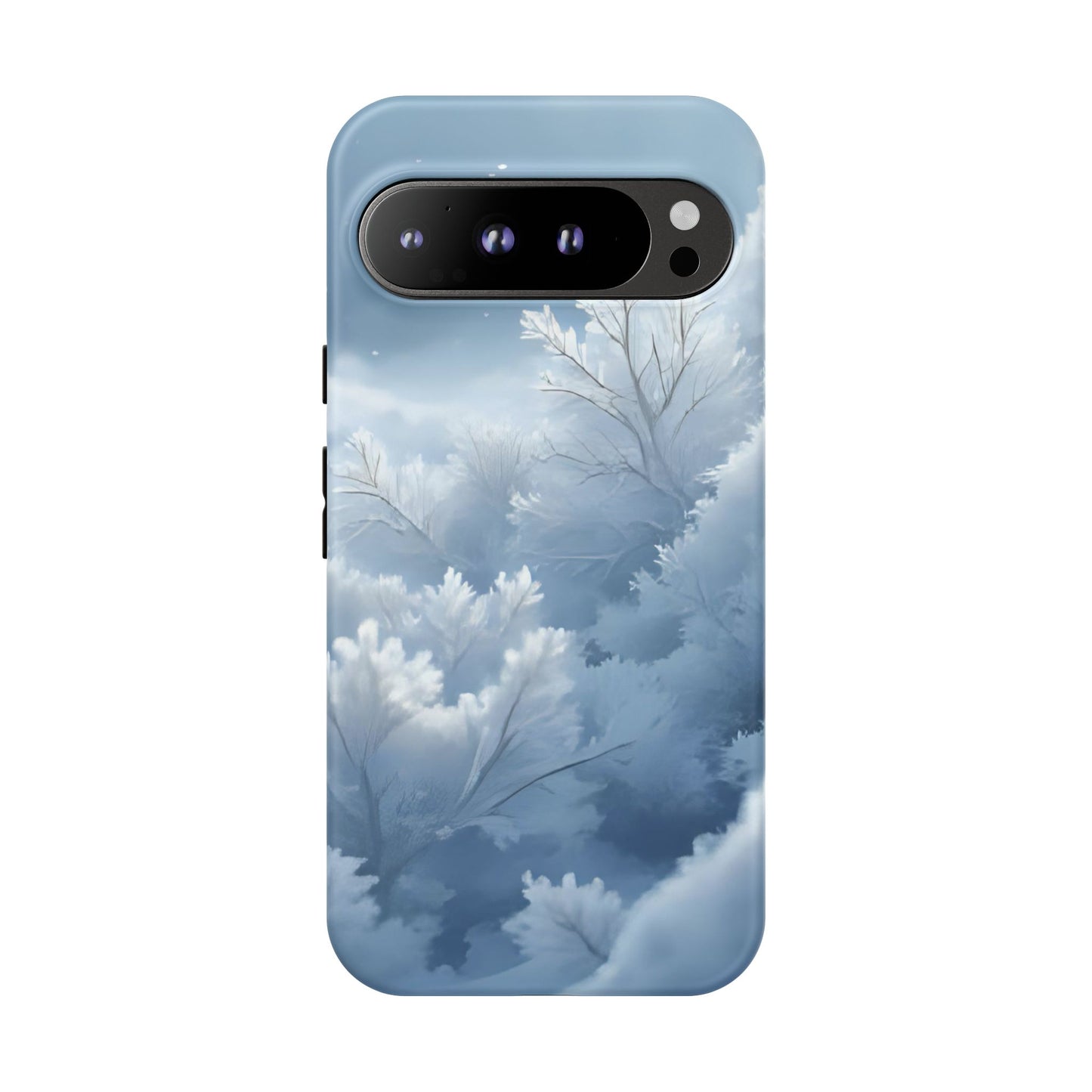 Frostglow Branch Case | Subtle Winter Beauty, Strong Everyday Protection