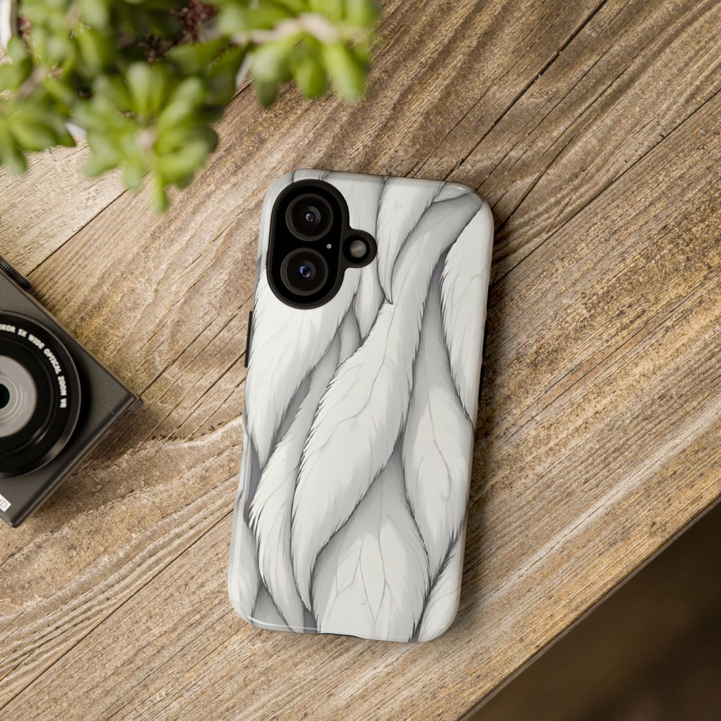 Fur Currents Case | Chinchilla-Inspired Soft Aesthetic & Lasting Protection
