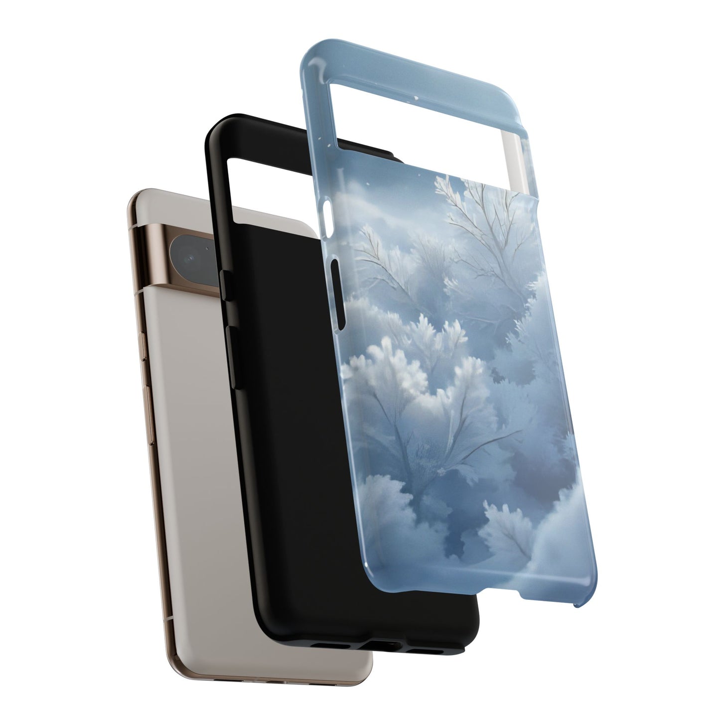 Frostglow Branch Case | Subtle Winter Beauty, Strong Everyday Protection