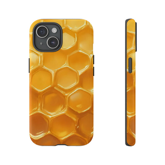 Golden Hive Case | Honeycomb-Inspired Tough Protection