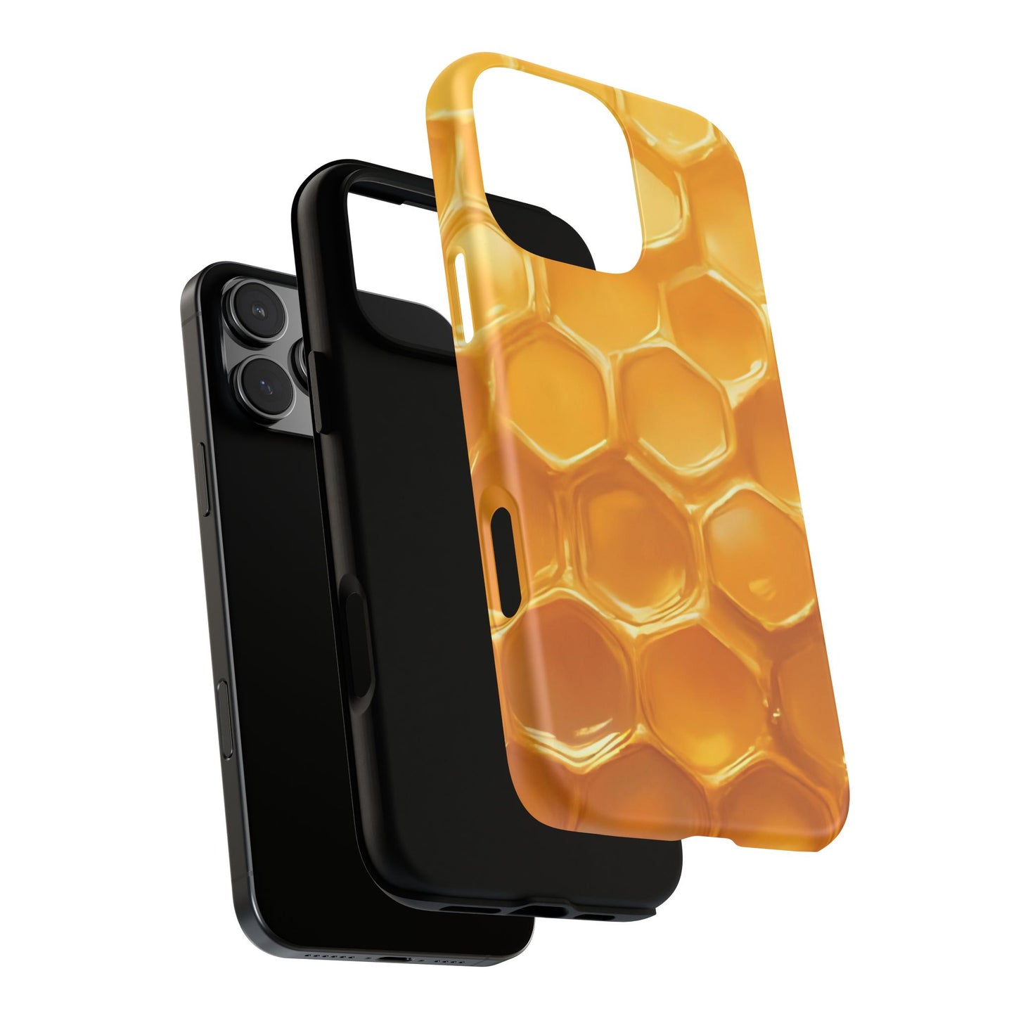 Golden Hive Case | Honeycomb-Inspired Tough Protection