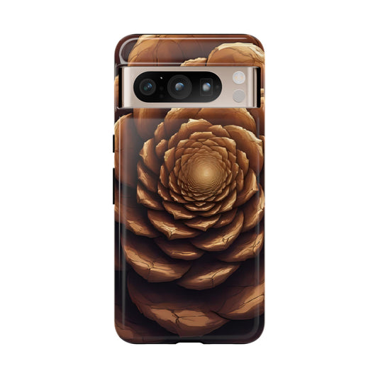 Forest Ember Case | Pinecone-Inspired Rustic Phone Protection