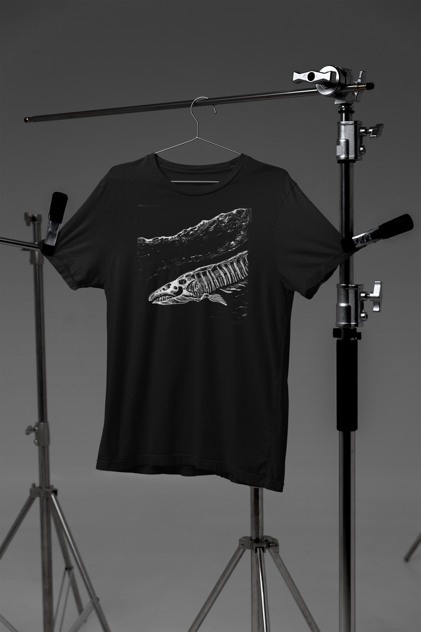 Underwater Skeleton Fish Tee
